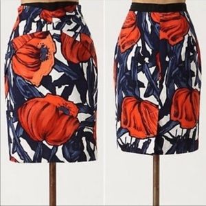 Anthropologie Moulinette Soeurs Pencil Skirt 8